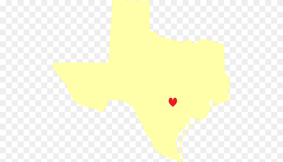 Pale Yellow Texas Heart Svg Clip Arts Texas Pop Art Map, Chart, Plot, Atlas, Diagram Png Image