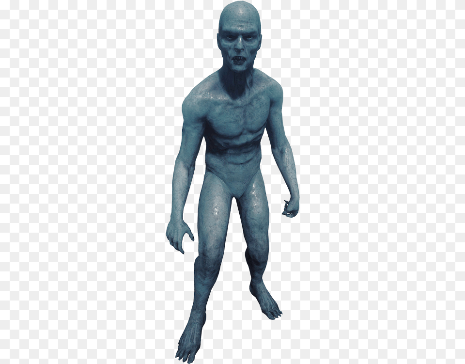 Palecannibalfarket Blue Cannibal The Forest, Adult, Alien, Art, Male Free Png