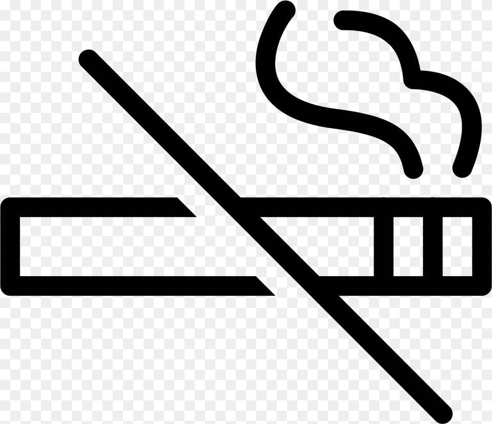 Palenie Zabronione Icon No Smoke Icon, Gray Png