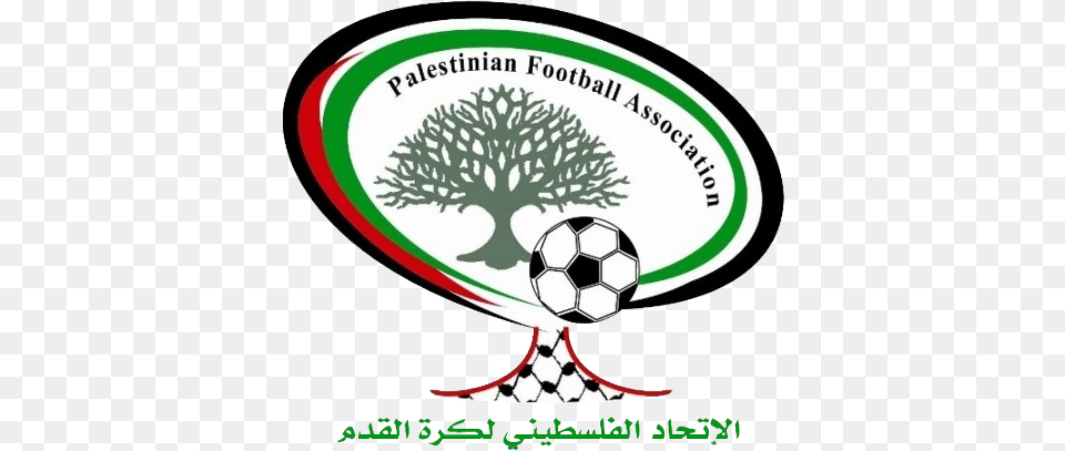 Palestine Fa Palestine National Football Team Logo, Ball, Soccer, Soccer Ball, Sport Free Png Download