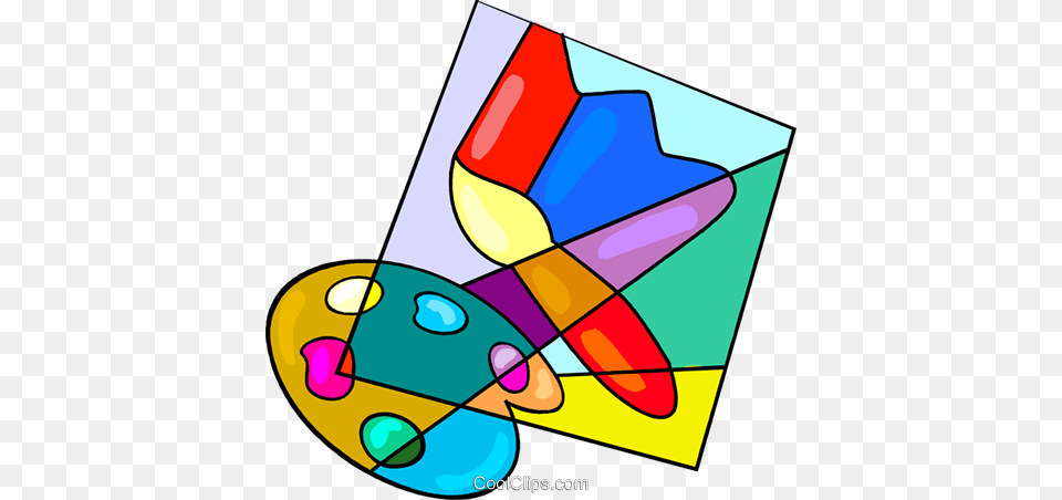 Paleta De Pintura Con Pincel Libres De Derechos Ilustraciones Royalty Payment, Art, Modern Art, Toy Free Transparent Png