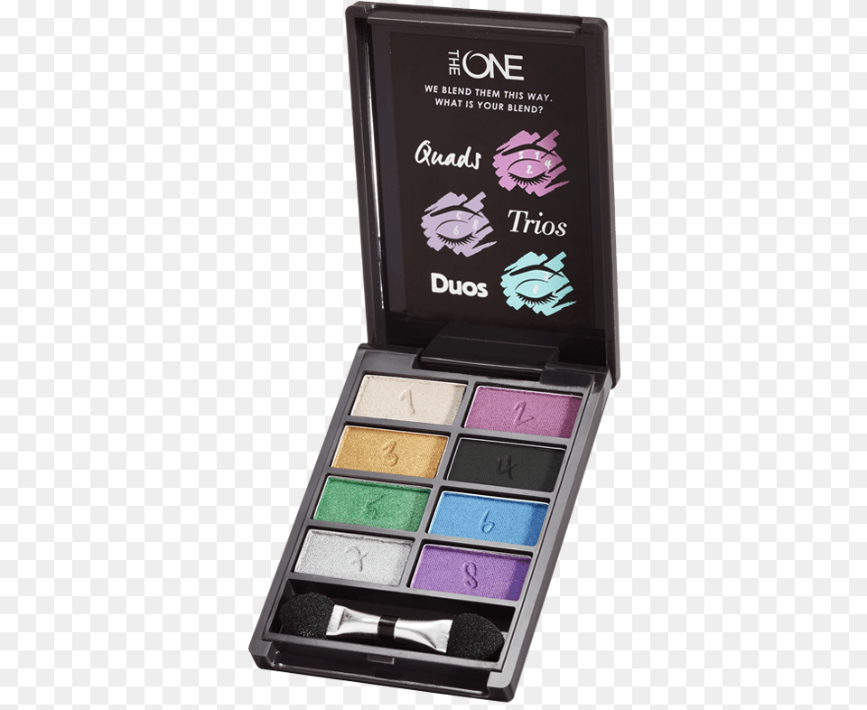 Paleta De Sombras Para Ojos The One Express Oriflame Eye Shadow, Paint Container, Palette, Electronics, Mobile Phone Png