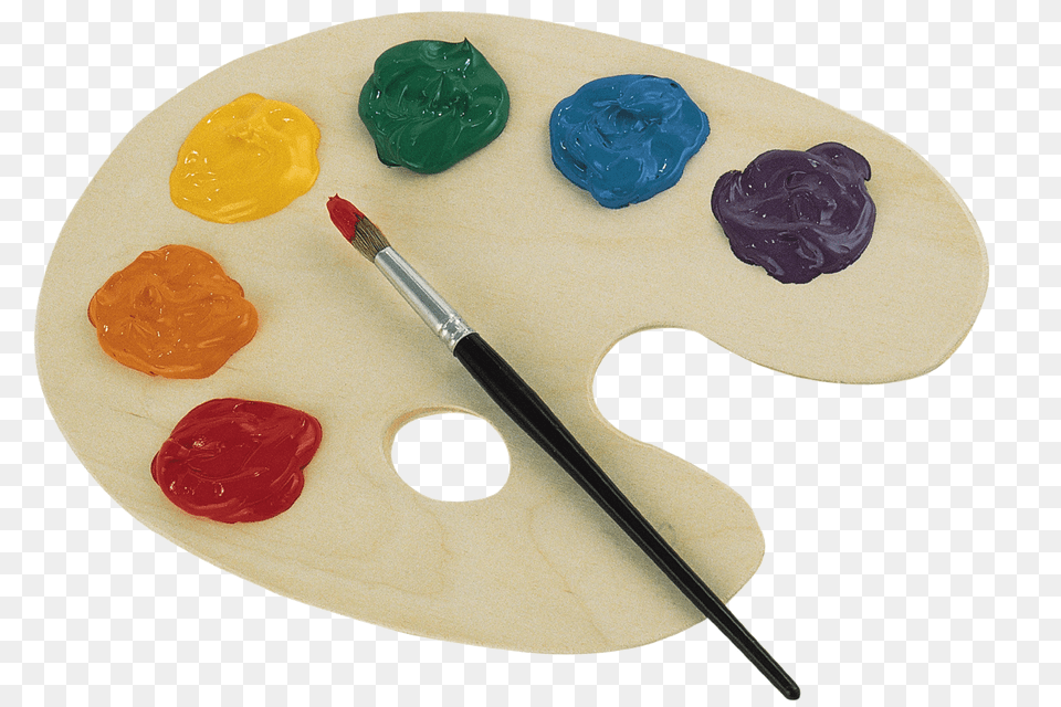 Palette, Paint Container, Brush, Device, Tool Free Png