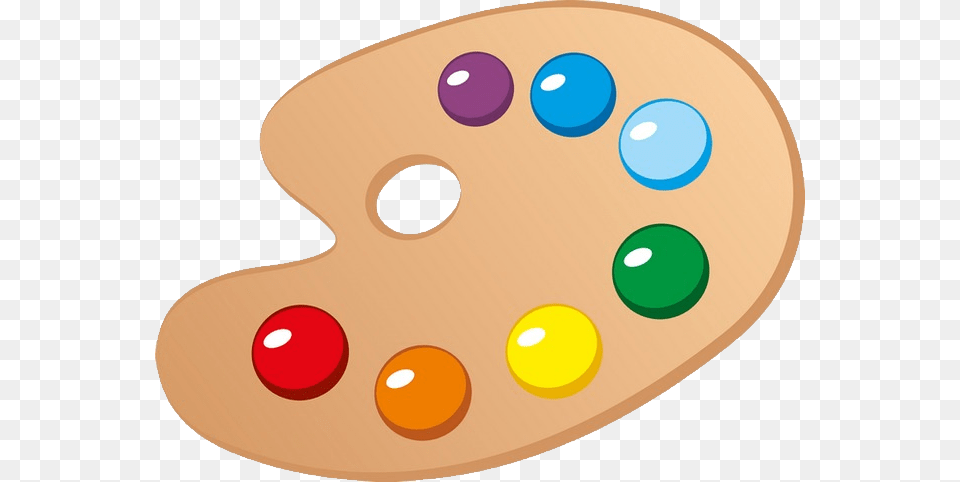 Palette, Paint Container, Food, Sweets, Disk Free Transparent Png
