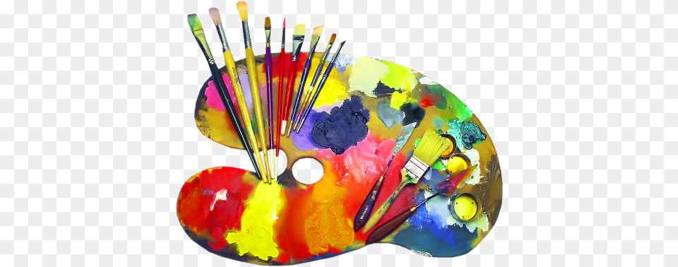 Palette, Paint Container, Brush, Device, Tool Free Png