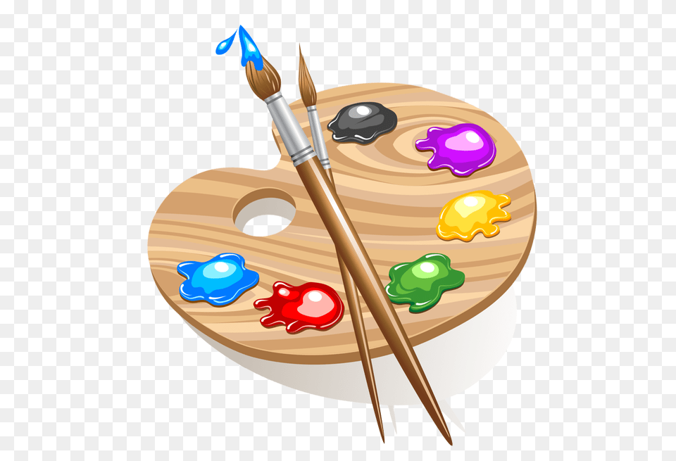 Palette, Brush, Device, Paint Container, Tool Free Transparent Png