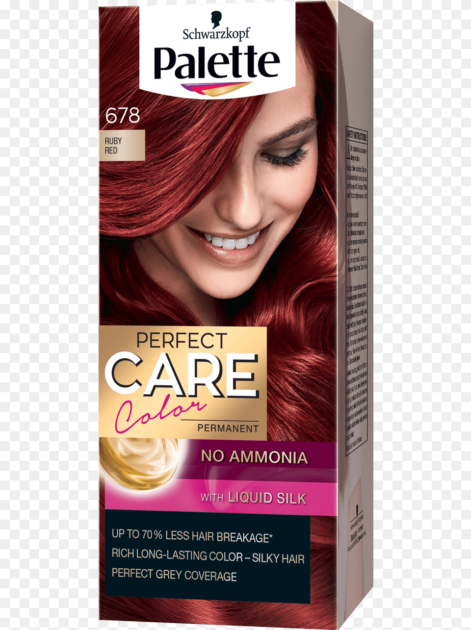 Palette Com Perfect Care Baseline 678 Ruby Red Palette Perfect Care Color, Advertisement, Poster, Adult, Female Free Transparent Png