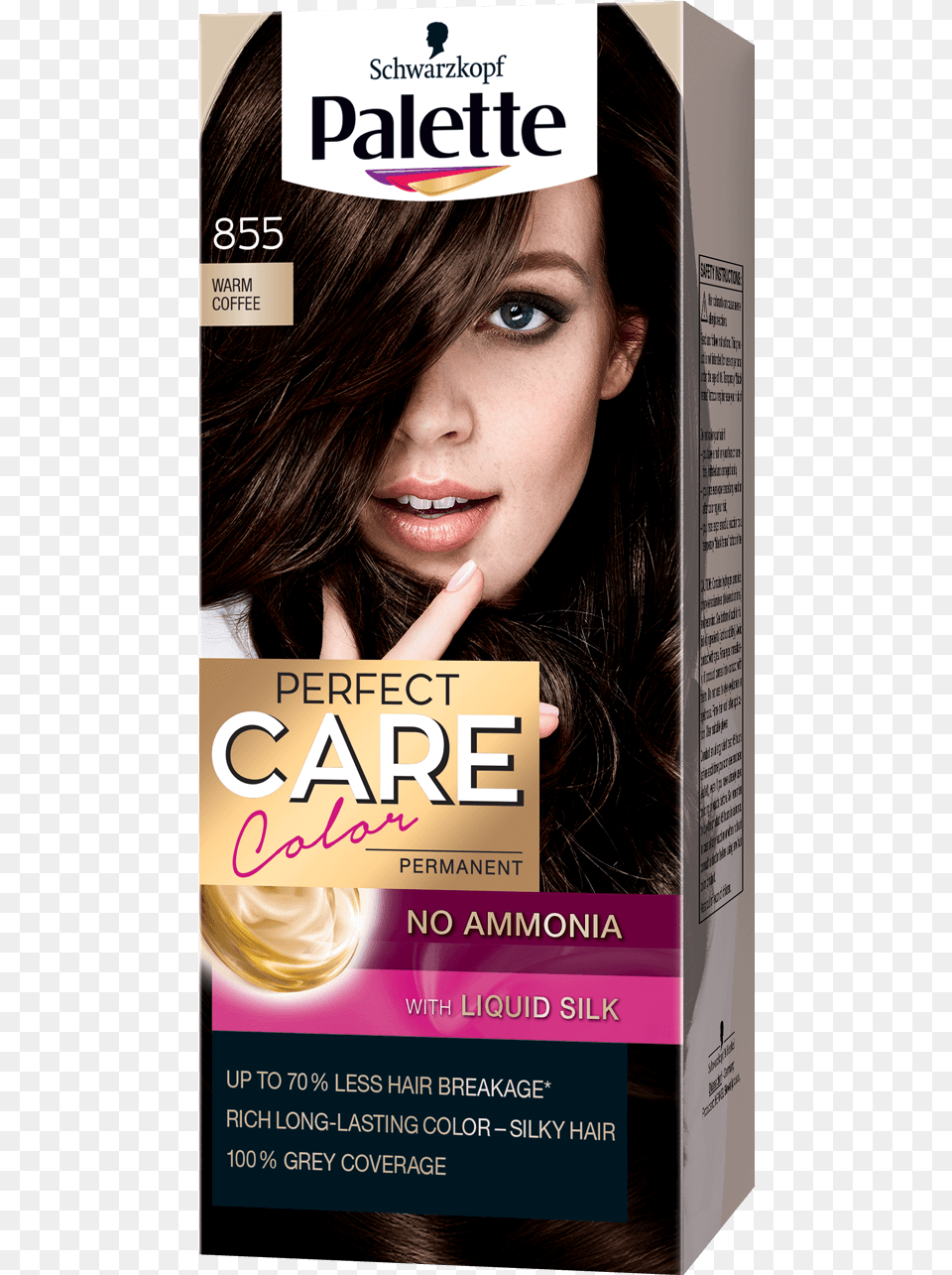 Palette Com Perfect Care Baseline 855 Warm Coffee Palette Perfect Care Color, Advertisement, Publication, Poster, Adult Png Image