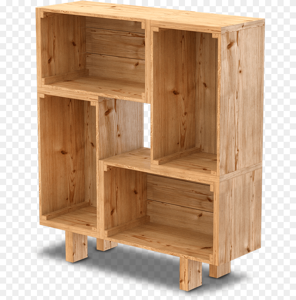 Palette Wood Shelves 53d Viewclass Mw 100 Mh 100 Shelf, Hardwood, Furniture, Closet, Cupboard Free Png Download