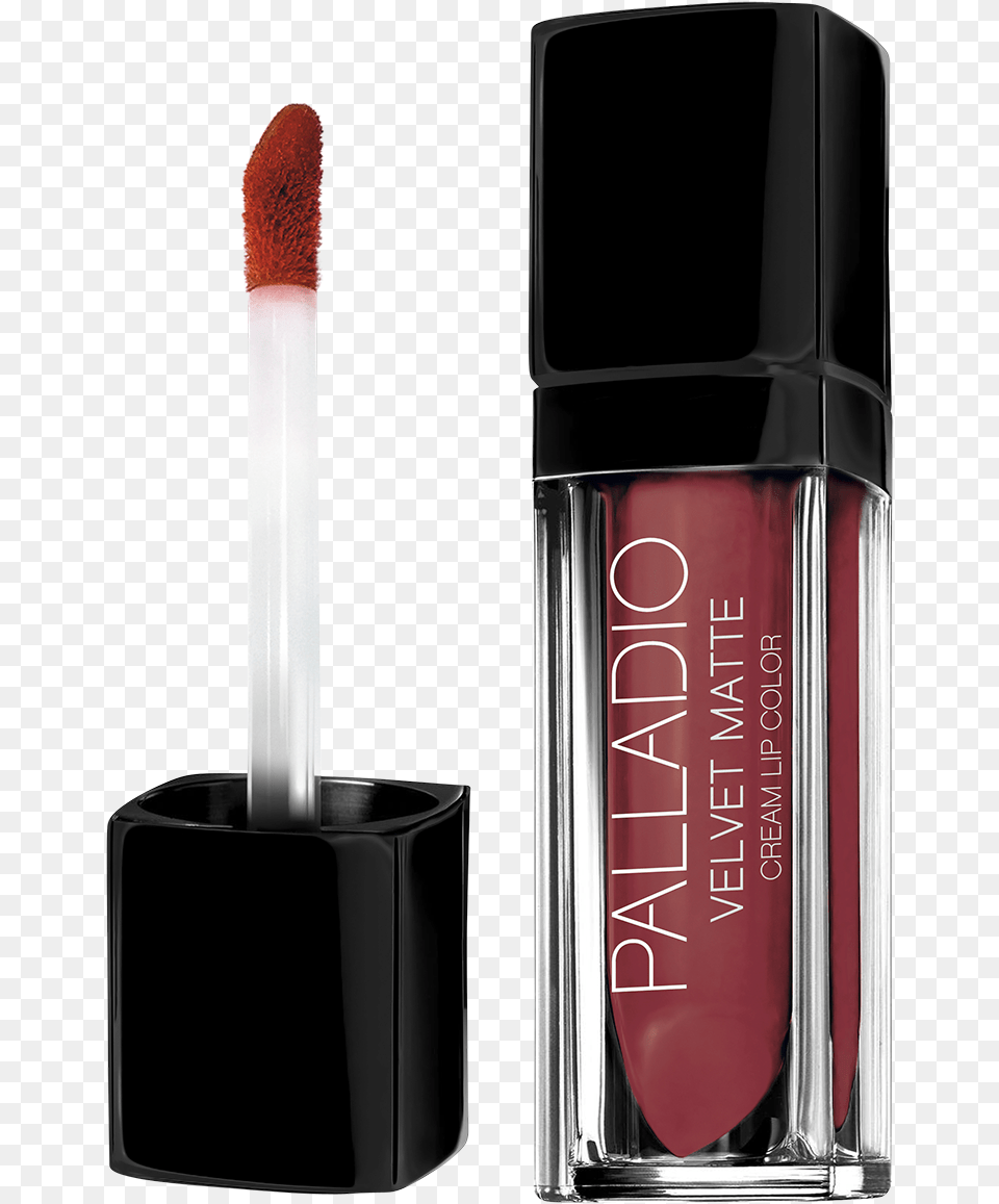 Palladio Velvet Matte Cream Lip Color, Cosmetics, Lipstick, Bottle, Perfume Free Png Download