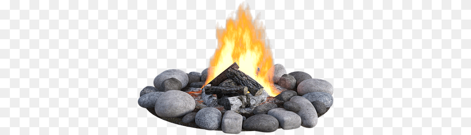 Pallas Camp Fire, Flame, Bonfire, Pebble Free Png Download