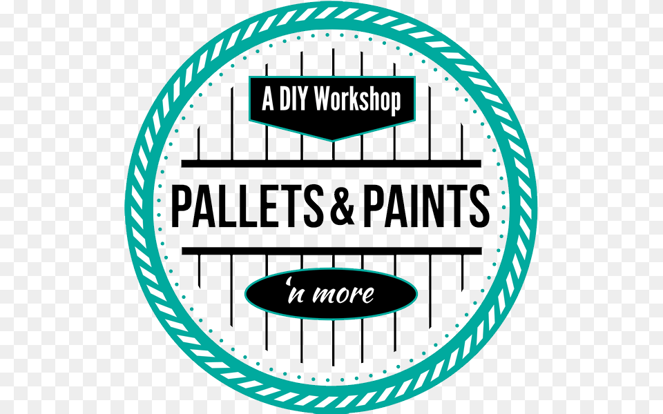 Pallets Amp Paints Diy Home Decor, Sticker, Logo, Badge, Symbol Png Image