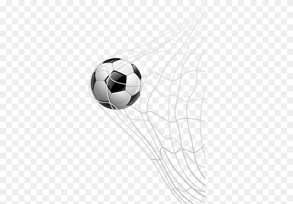 Pallone Calcio Nella Rete Disegno, Ball, Football, Soccer, Soccer Ball Free Transparent Png