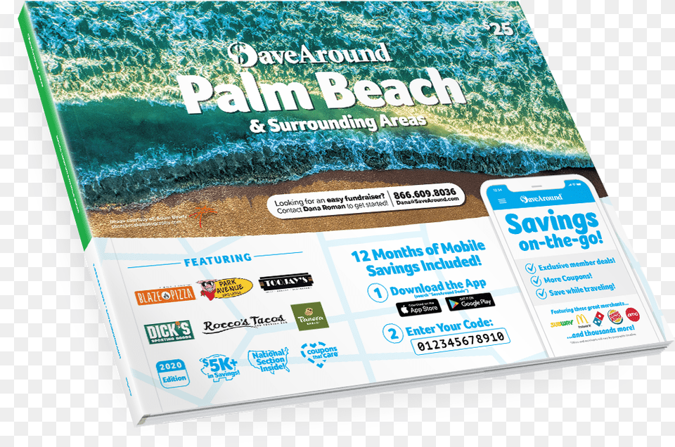 Palm Beach Fl 2020 Savearound Coupon Book Billings Coupon Book, Advertisement, Nature, Outdoors, Poster Free Png