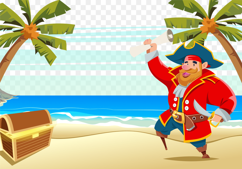 Palm Clipart Pirate, Summer, Palm Tree, Plant, Tree Free Png Download