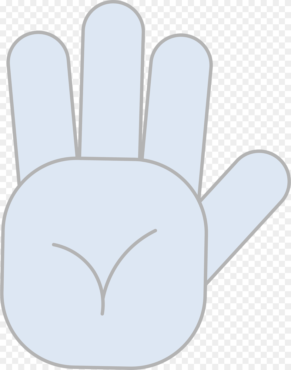 Palm Hand In Glove Clipart, Clothing, Baseball, Baseball Glove, Sport Png