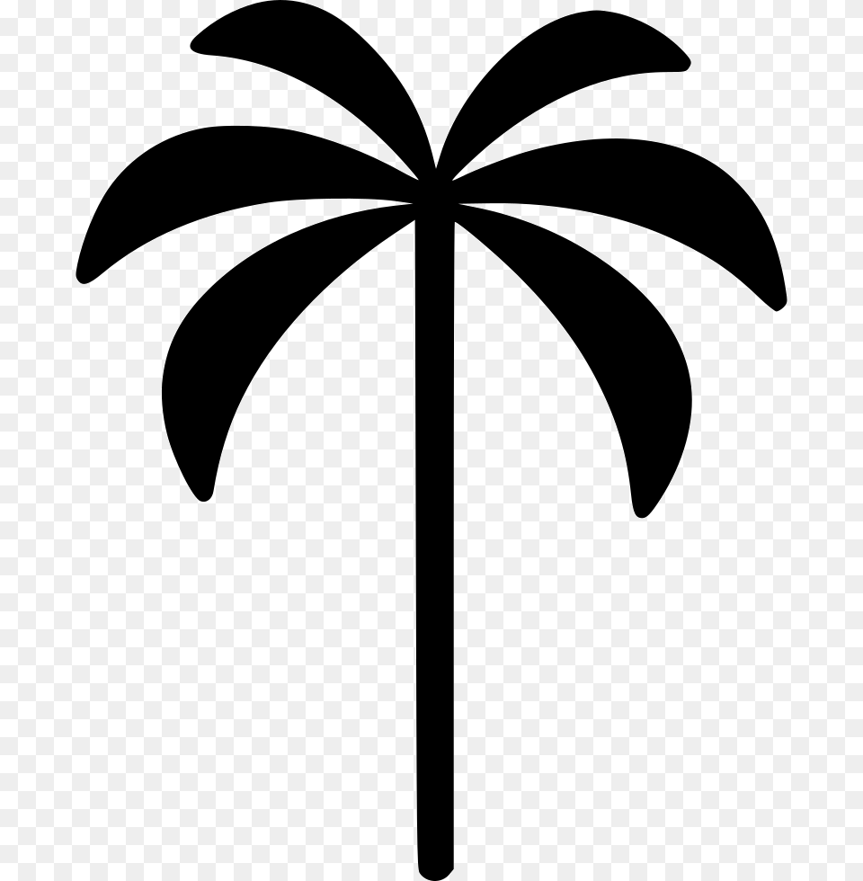 Palm Icon Palm, Palm Tree, Plant, Stencil, Tree Free Transparent Png