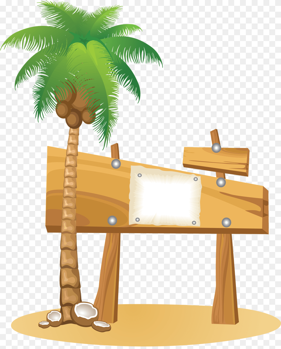 Palm Tree, Palm Tree, Plant, Wood, Furniture Png Image