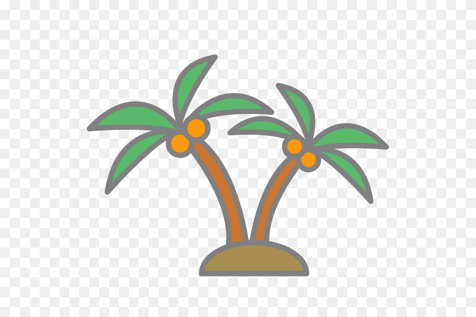 Palm Tree Attractions Icon Clip Art Illustration, Plant, Flower, Flower Arrangement, Graphics Free Png Download