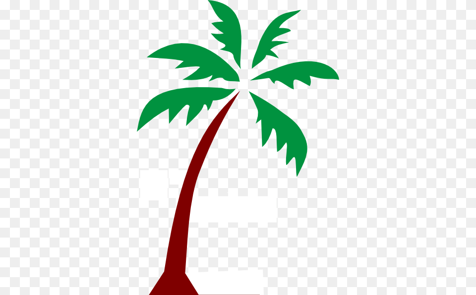 Palm Tree Beach Clipart, Leaf, Palm Tree, Plant Free Transparent Png