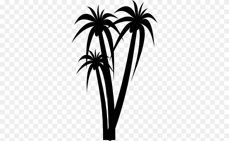 Palm Tree Clip Art, Palm Tree, Plant, Stencil, Animal Png