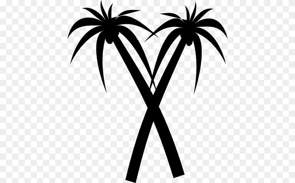 Palm Tree Clip Art, Palm Tree, Plant, Stencil, Animal Free Transparent Png