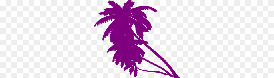 Palm Tree Clip Art, Flower, Plant, Purple, Person Png Image