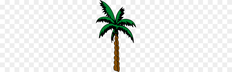 Palm Tree Clip Art Vector, Palm Tree, Plant, Cross, Symbol Png Image