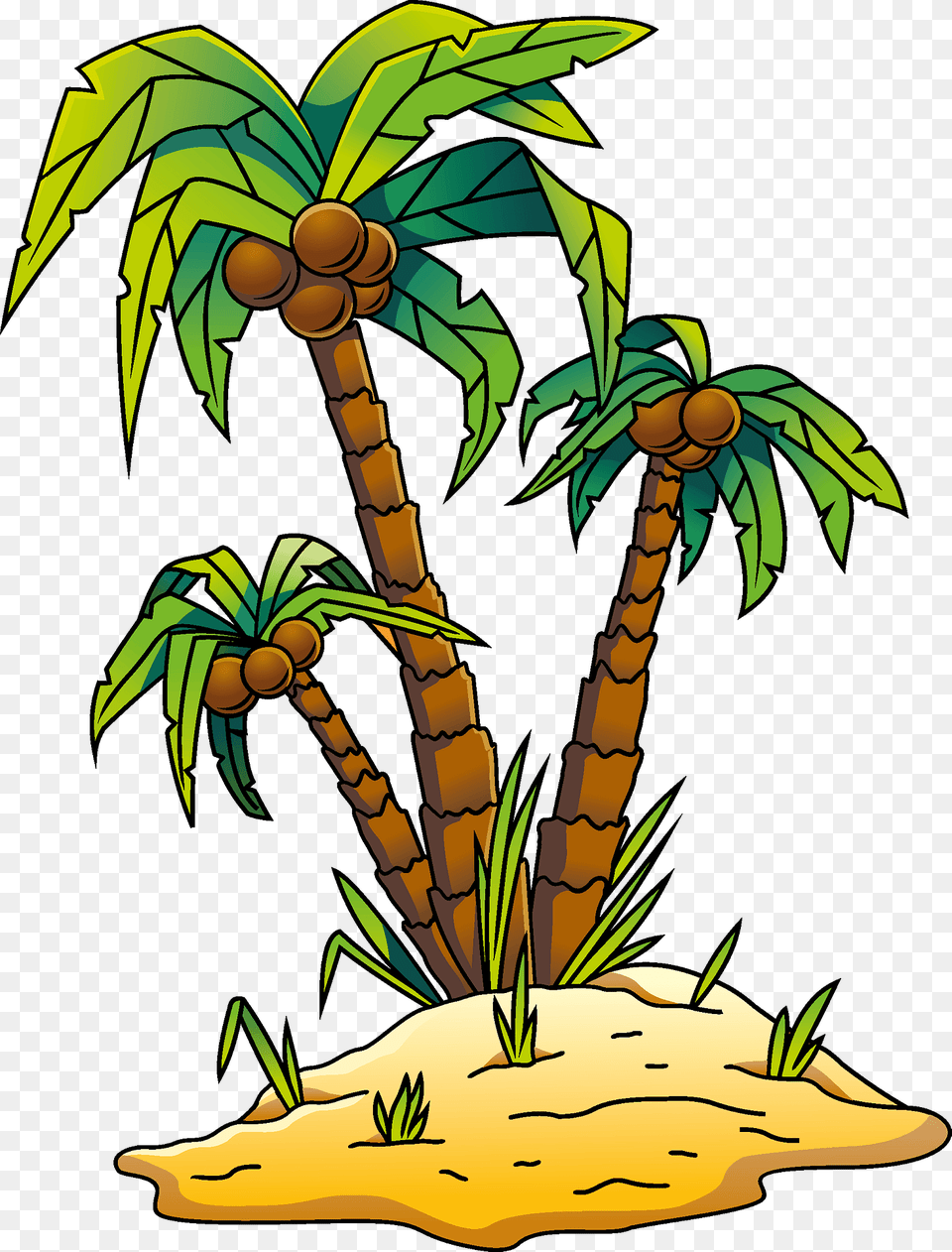 Palm Tree Clipart, Plant, Vegetation, Palm Tree, Dynamite Free Png Download