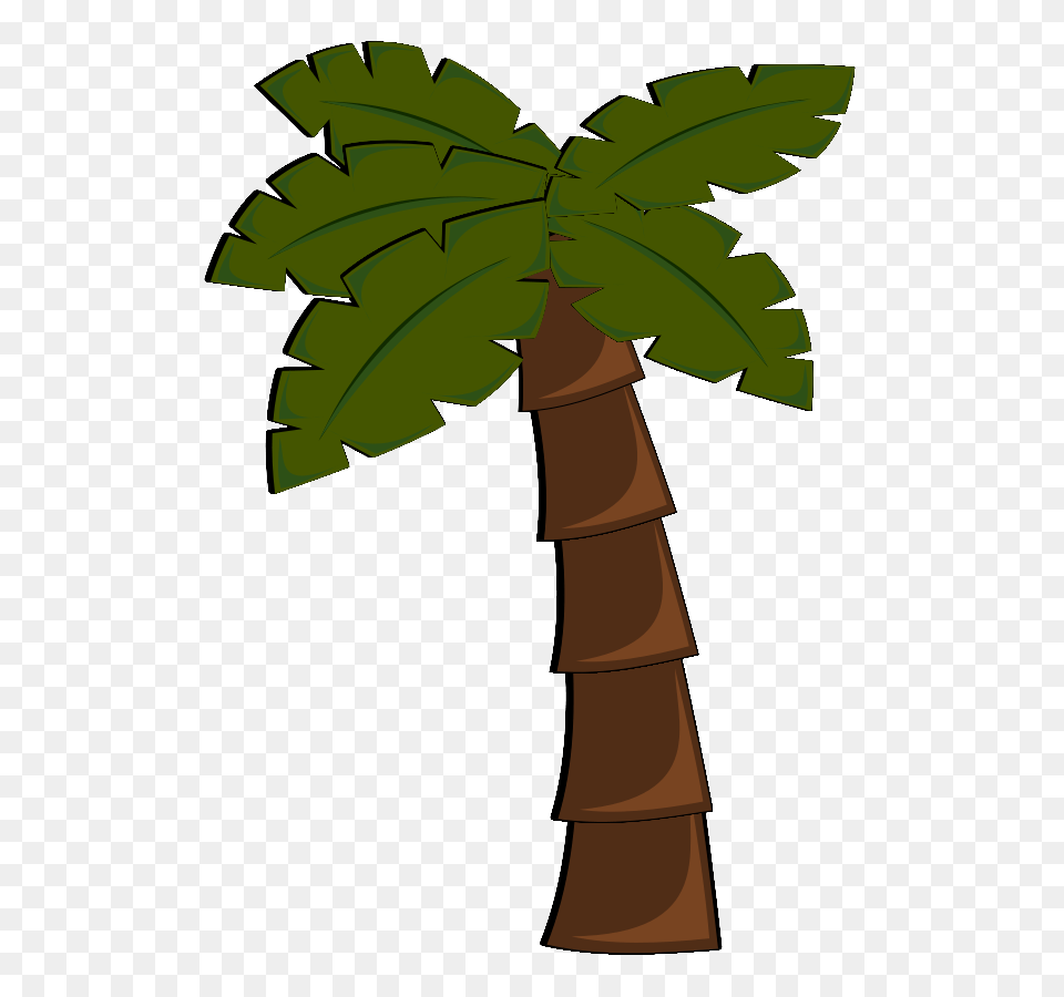 Palm Tree Clipart, Palm Tree, Plant, Cross, Symbol Free Png Download