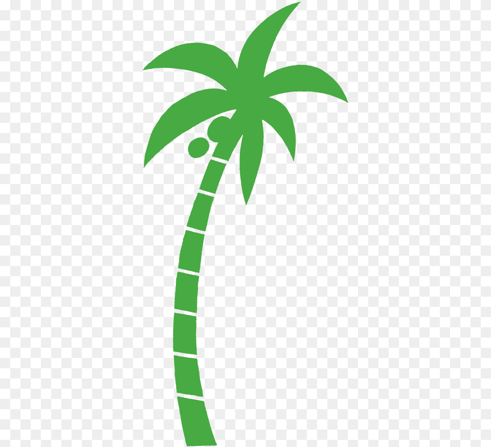 Palm Tree Clipart Coco, Green, Palm Tree, Plant, Leaf Png Image