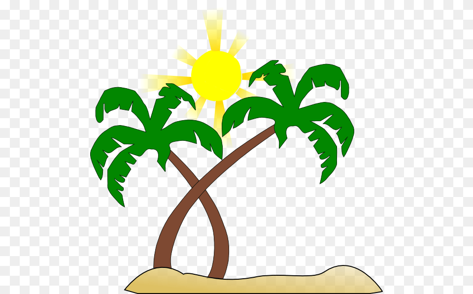 Palm Tree Clipart Nature, Plant, Palm Tree, Flower, Food Png Image