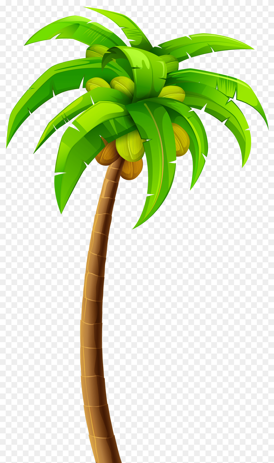 Palm Tree Clipart Transparent Clipart Palm Tree, Palm Tree, Plant, Green, Cross Png Image