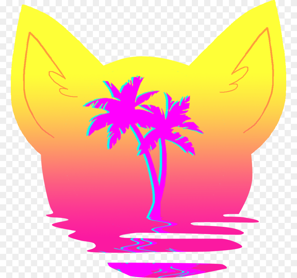Palm Tree Clipart Vector Palm Trees Vector, Art, Graphics, Animal, Cat Free Transparent Png