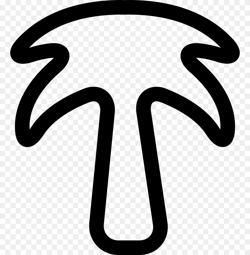 Palm Tree Comments Palme Umriss, Stencil, Smoke Pipe, Electronics, Hardware Png Image