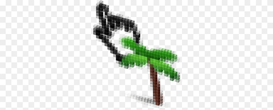 Palm Tree Emoji Cursor Horizontal, Green, Dynamite, Weapon Png