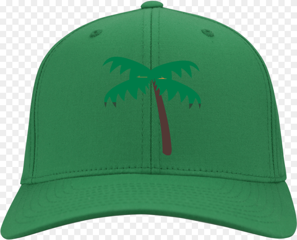 Palm Tree Emoji Stc10 Sport Tek Dry Zone Nylon Cap, Baseball Cap, Clothing, Hat, Swimwear Free Png
