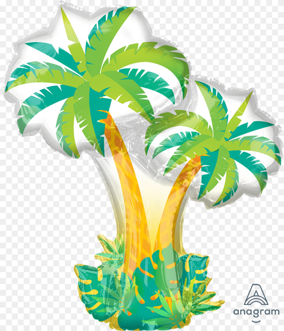 Palm Tree Foil Balloon, Outdoors, Adult, Bride, Female Free Png Download