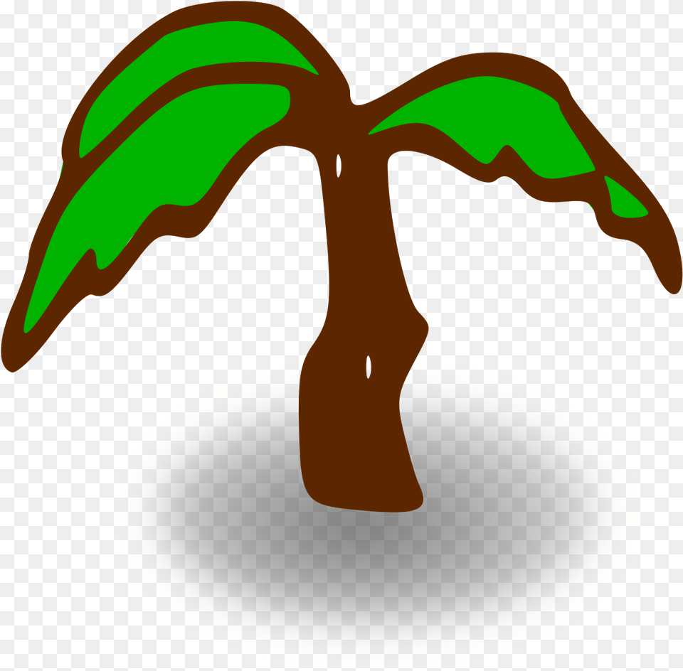 Palm Tree Green Palm Tree Clip Art, Animal, Kangaroo, Mammal Free Png Download