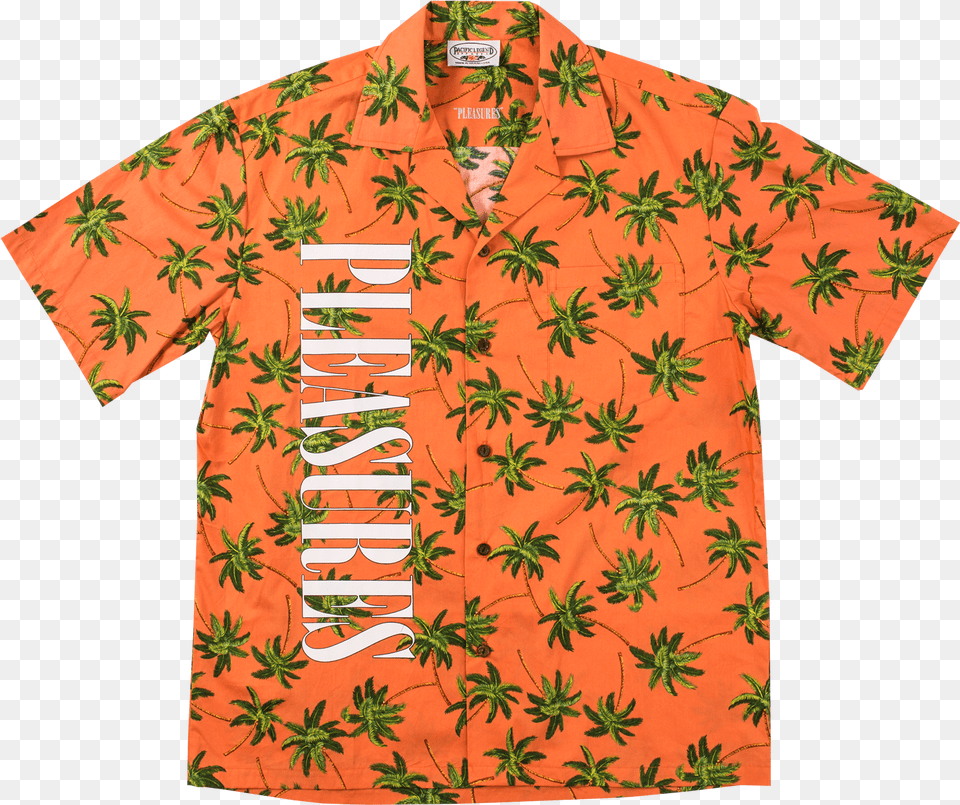 Palm Tree Hawaiian Shirt, Beachwear, Clothing, Sleeve Free Png Download