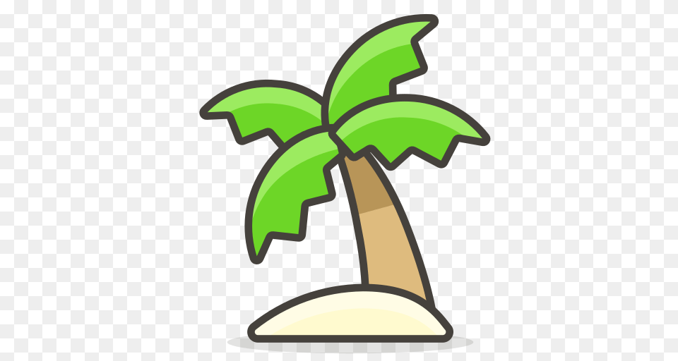 Palm Tree Icon Of Vector Emoji, Palm Tree, Plant Png Image