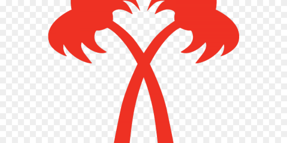 Palm Tree In N Out Logo, Cross, Symbol Png Image