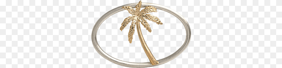 Palm Tree In Open Oval Topper Bangle, Accessories, Jewelry, Ring, Chandelier Free Transparent Png