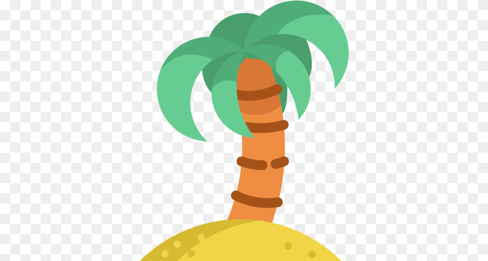 Palm Tree Island Icon 3 Repo Icons Illustration, Palm Tree, Plant, Food, Fruit Free Png