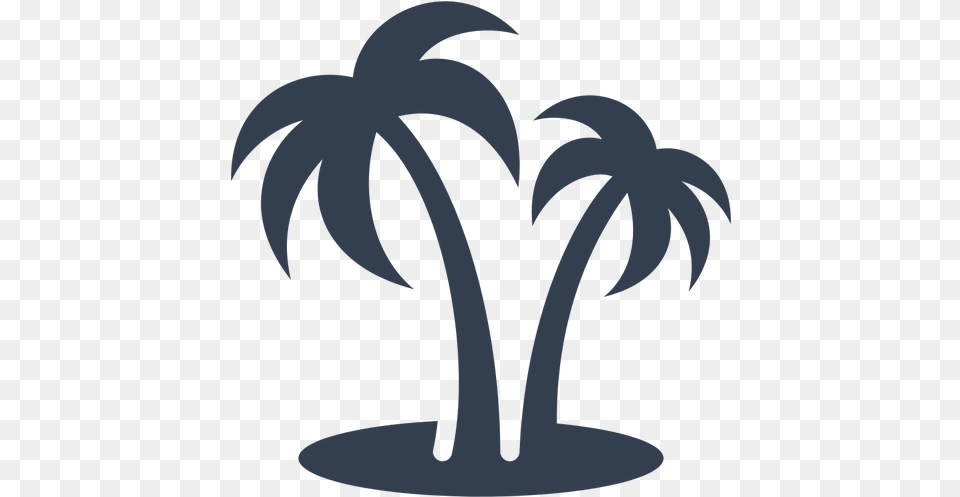 Palm Tree Leaves Clip Art Black And White Jpg, Palm Tree, Plant, Animal, Fish Free Png Download