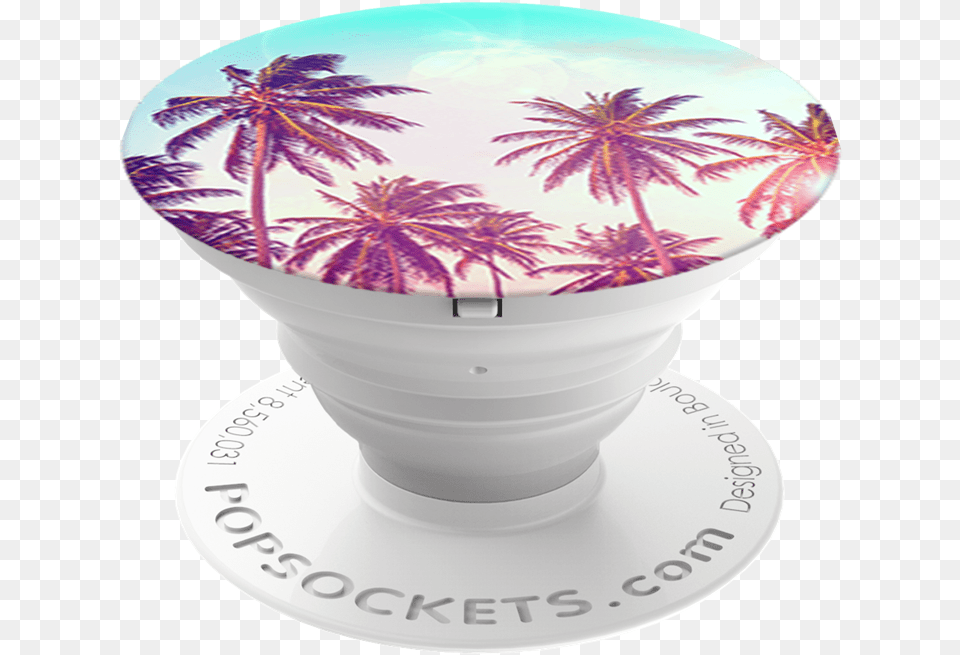 Palm Tree Popsocket, Pottery, Jar Png