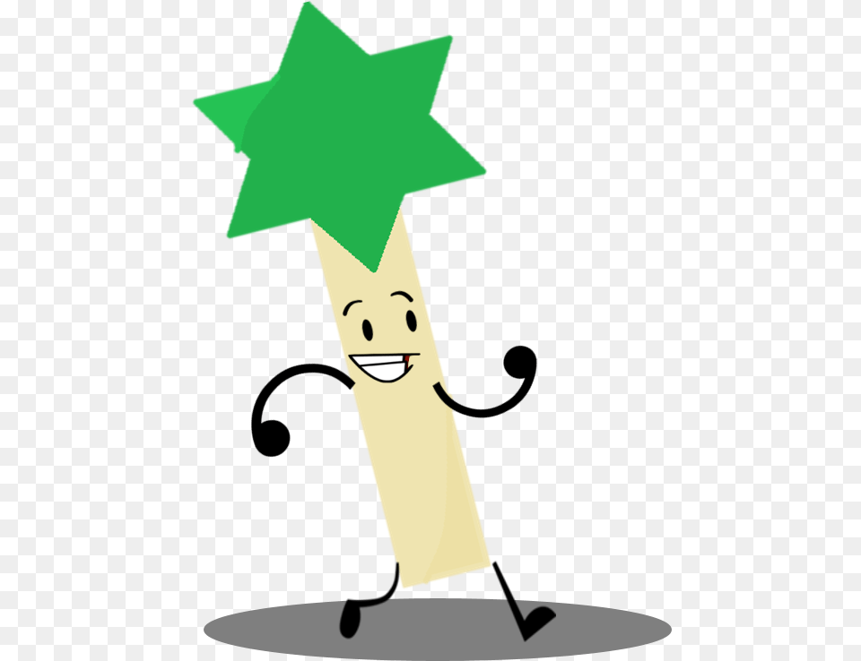 Palm Tree Pose Bfdi Palm Tree, Symbol, Star Symbol, Person Free Png Download