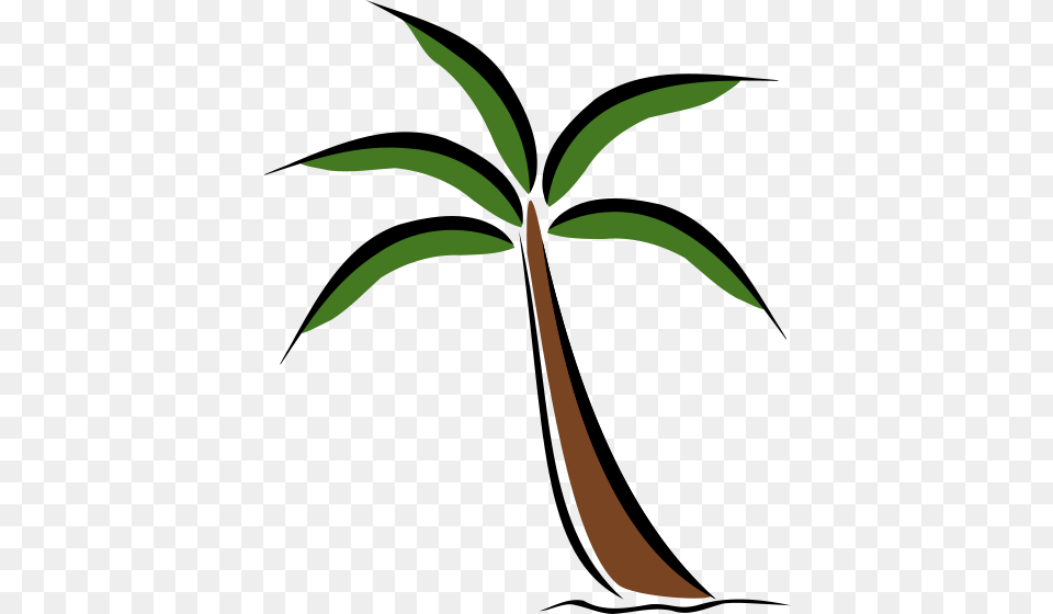 Palm Tree Silhouette Clipart Clip Art Images Tropical Palm Tree Clipart, Leaf, Palm Tree, Plant, Animal Free Transparent Png