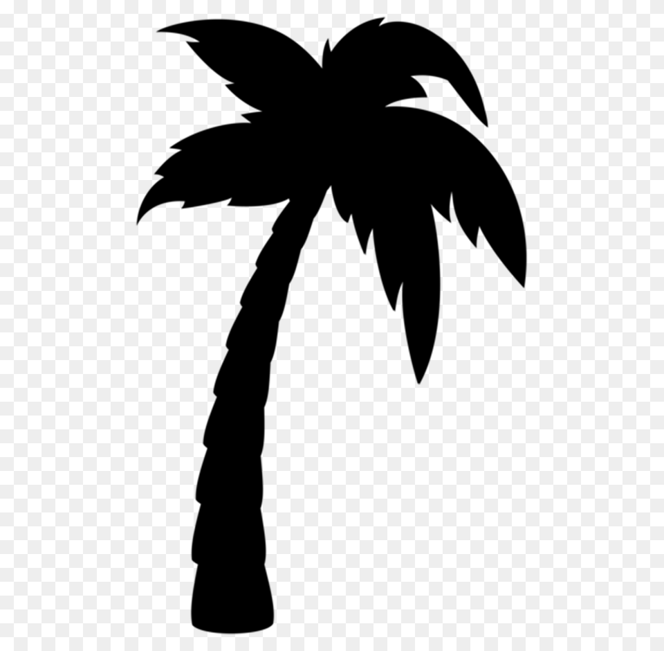 Palm Tree Silhouette Download, Lighting, Cutlery Free Transparent Png
