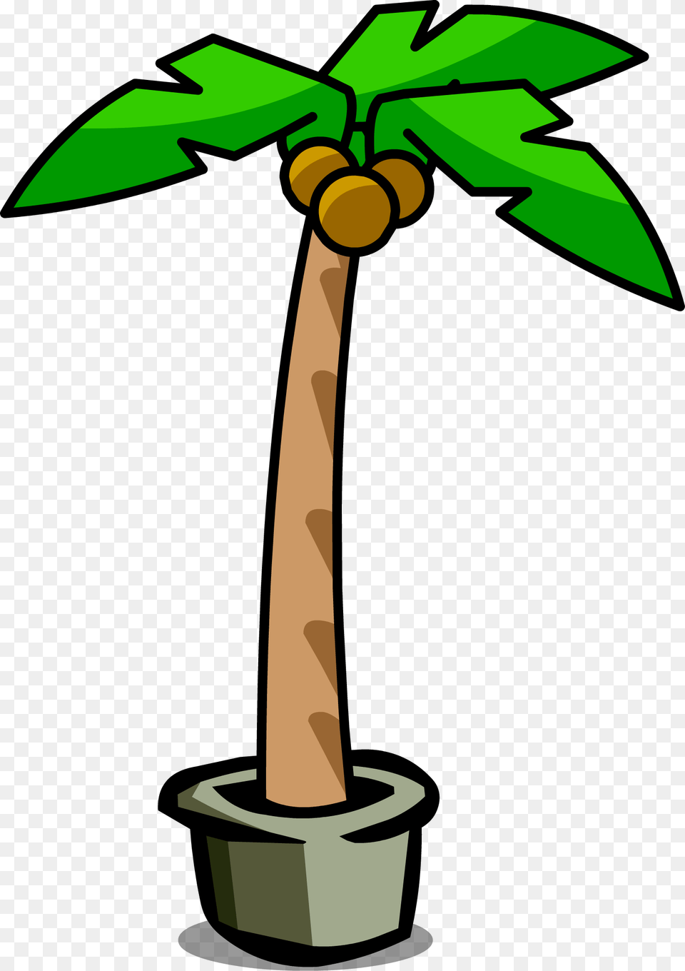 Palm Tree Sprite Club Penguin Palm Tree, Palm Tree, Plant, Leaf, Cross Free Png Download